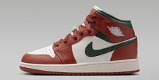 Air Jordan 1 MID Sail/ Midnight Green Gr. 47 5 Neu