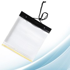 Outdoor Waterproof Map Bag Plastic Self-sealing Bag White (Without Map) Map Bag
