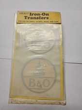 B  O RAILROAD Special Listing Of Vintage Iron On Transfer CAPITAL BUILDING