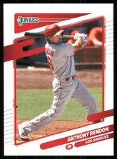 2021 Donruss #107 Anthony Rendon Los Angeles Angels 52999