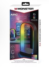 Monster ARC Sound Reactive Smart RGB Headphone Stand with Wireless Charger