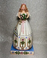 Jim Shore "From This Day Forward" Bride Wedding Figurine Heartwood Creek 4007235