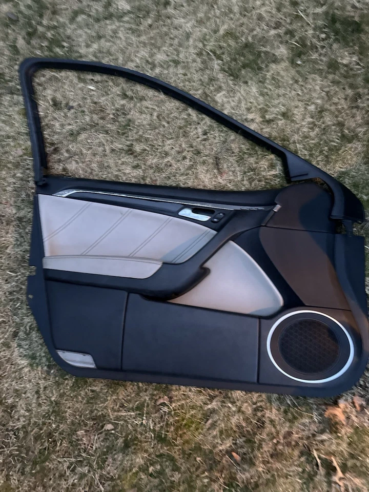 Panel de moldura de puerta del conductor delantero izquierdo Acura TL 2007 2008 OEM 83586-SEP-A04ZH Foto 2 de 3