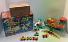 Vintage Fisher Price Play Family Airport 996 Little People Playset and Rare Box