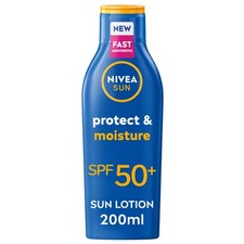 Protect & Moisture Sun Lotion SPF 50 (200 ml) Suncream with Vitamin C and 44.85 per litre