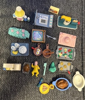 Fisher Price Loving Family Kitchen Accessories 90 s
