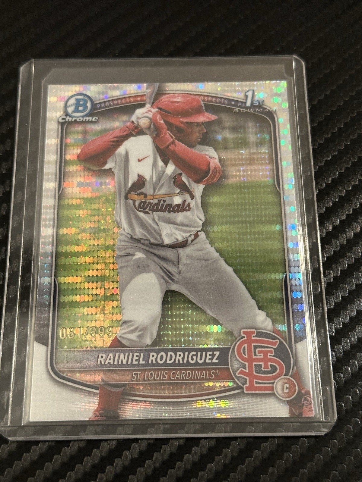 2025 Bowman Chrome Rainiel Rodriguez 1st Bowman Pulsar /399