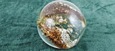VINTAGE PAPERWEIGHT GLASS BUBBLES  LARGE (BELIEVED TO B COLIN TERRIS CAITHNESS )