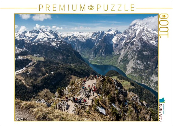 Calvendo Puzzle Jenner - KöNigssee | 1000 Pieces, Finished Size 25.2 × 18.9 In (-image
