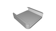 Staffa Montaggio per Apple Mac Mini Monitor Dell 27 Pollici VESA Supporto 3D