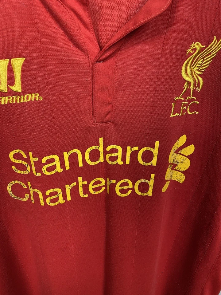 Camiseta vintage Warrior Liverpool Gerrard número 8 Foto 4 de 4