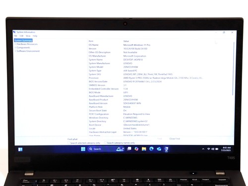 Lenovo ThinkPad T495 14" AMD Ryzen 5 Pro 3500U 16GB RAM 256GB NVMe Win 11 Pro - Bild 2 von 10