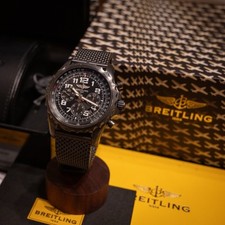 Breitling Chronospace Blacksteel Limited Edition Complete Set Papers M23360 46mm 10