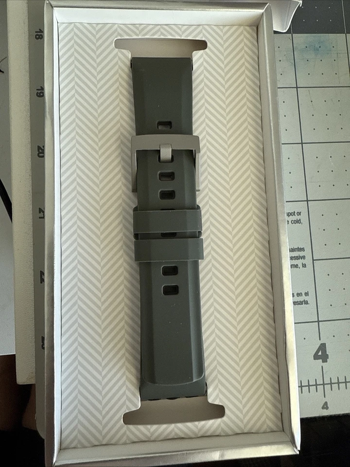 Correa de silicona resistente para Apple Watch Platinum Series 1-8 42 mm 44 mm 45 mm 49 mm Foto 2 de 2