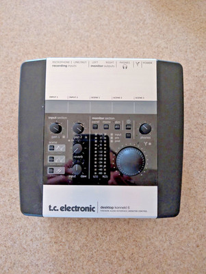 TC Electronic Desktop Konnekt 6 Firewire Audio Interface Monitor Control