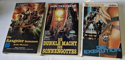 Action / Trash VHS Raritäten Hartbox Auflagen - Starlight + Geiselgasteig Video 