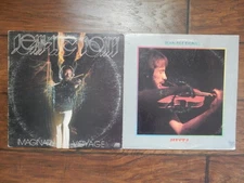 JEAN-LUC PONTY 2 1976 LPs Aurora, Imaginary Voyage Excellent Jazz Rock Fusion