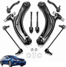 8pc Front Lower Control Arms - Suspension Kit For Nissan Rogue 2008-2013 