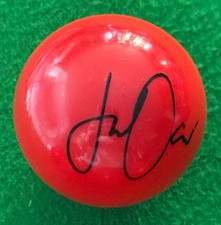 Joe O'Connor Hand Signed Red Snooker Ball Snooker Autograph