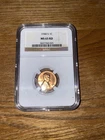 1944 S 1C MS65 RD NGC Lincoln Cent Wheat Penny ~~LOOK~~
