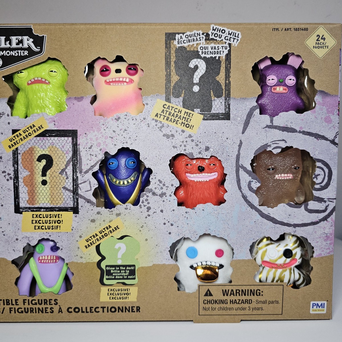Fuggler Funny Ugly Monster 24 Pack Mini Figures Set Rare Chase New