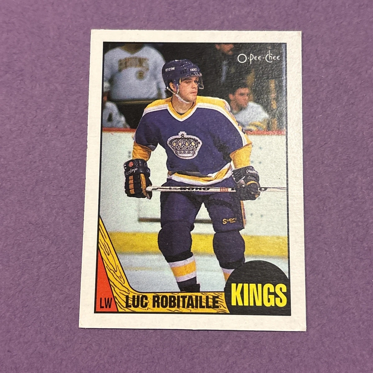1990-91 Score #316 Luc Robitaille AS Los Angeles Kings HOF