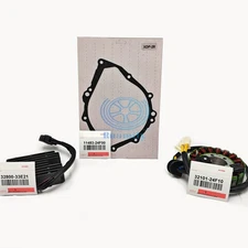 Magneto Coil Stator+Voltage Rectifier+Gasket For 1999-07 Busa GSX1300R GSXR-1300