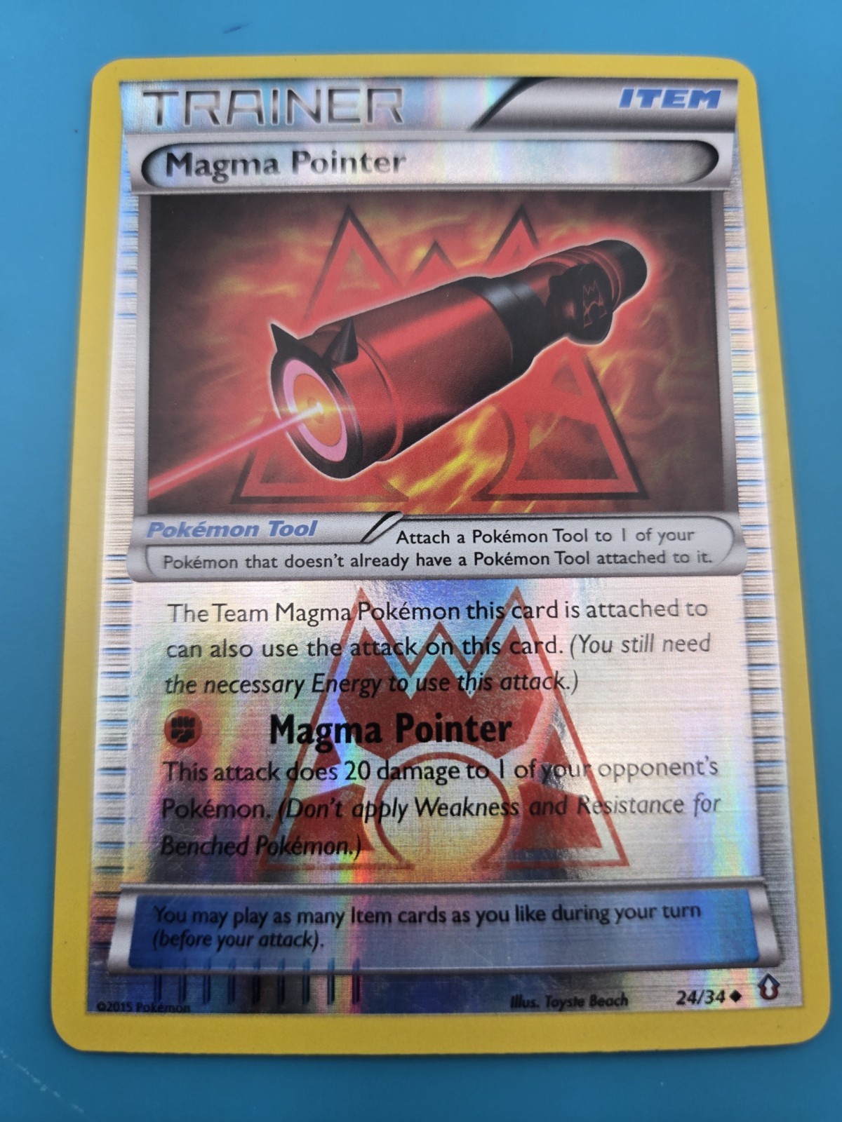 Magma Pointer 24/34 Double Crisis Reverse Holo LP