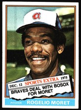 1976 Topps Rogelio Moret #632T Atlanta Braves