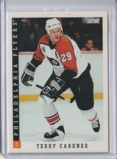 1993-94 Score #233 Terry Carkner Philadelphia Flyers