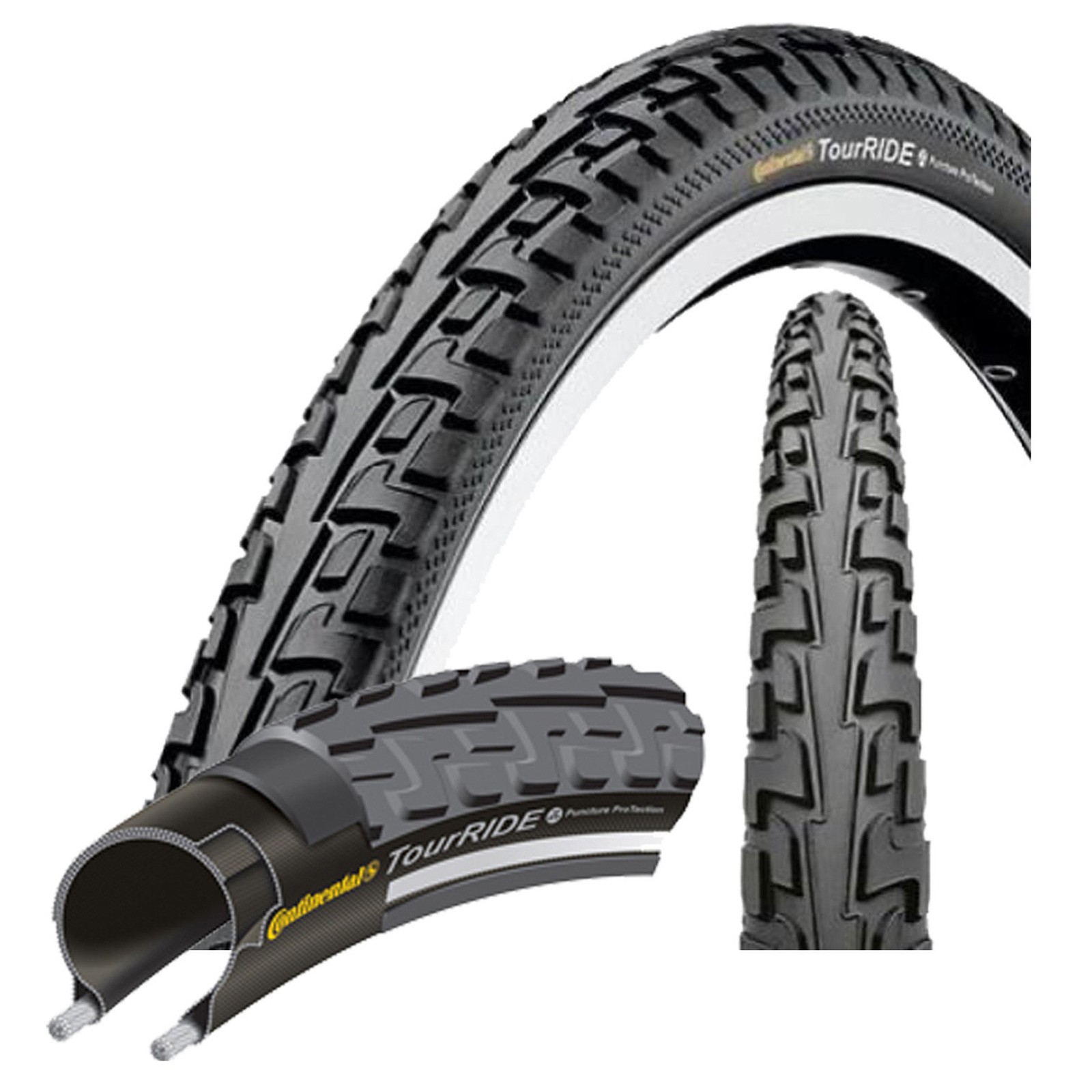 700c Bike Tyre Continental Tour Ride Tyres 700x32c Hybrid Road Touring Bike s
