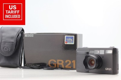 Unused in Box】 Ricoh GR21 21mm f/3.5 Film Camera LCD Perfect w