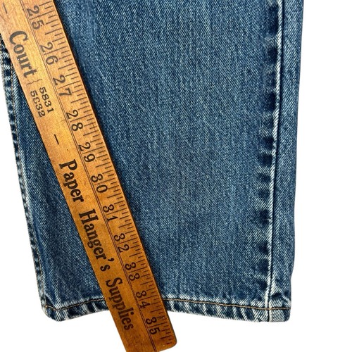 Levi's Jeans Men's 38x34 505 USA Made Vintage Straight Medium Wash Cotton Denim - Bild 12 von 20