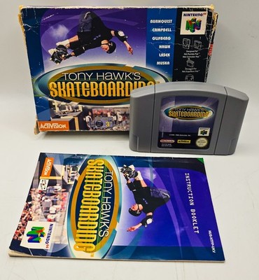 Tony Hawk's Skateboarding | Nintendo 64 N64 Spiel | OVP Komplett Cib | Pal