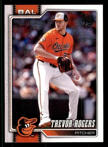 2026 Topps #80 Trevor Rogers Baltimore Orioles