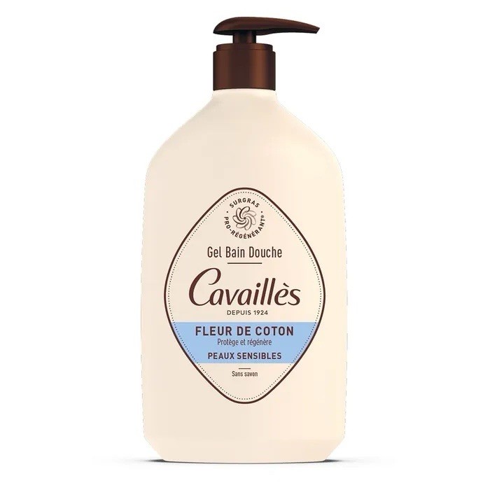 Lait bain douche surgras actif Rogé Cavaillès anti-tiraillement