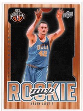 2008-09 Upper Deck MVP Rookie Kevin Love Rookie #205