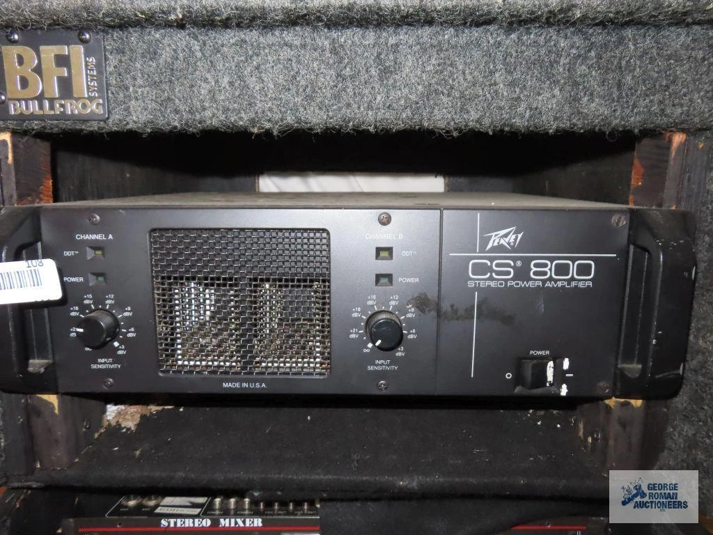 Peavey CS 800 Stereo Power Amplifier | eBay