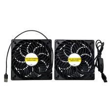 Energy Saving 12cm USB Fan For Multiple Devices Steady Operation