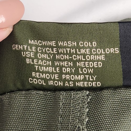 Boy Scouts of America Womens 18 Centennial Canvas Zip Off Uniform Pants Green - Picture 13 of 19