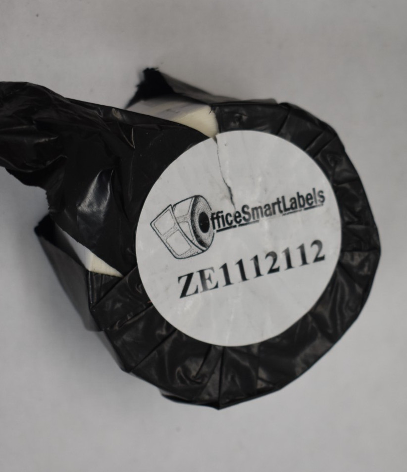 Office Smart Labels Thermal Blank Direct 1.5" x 1" Core Labels ZE1112112 4 Pack