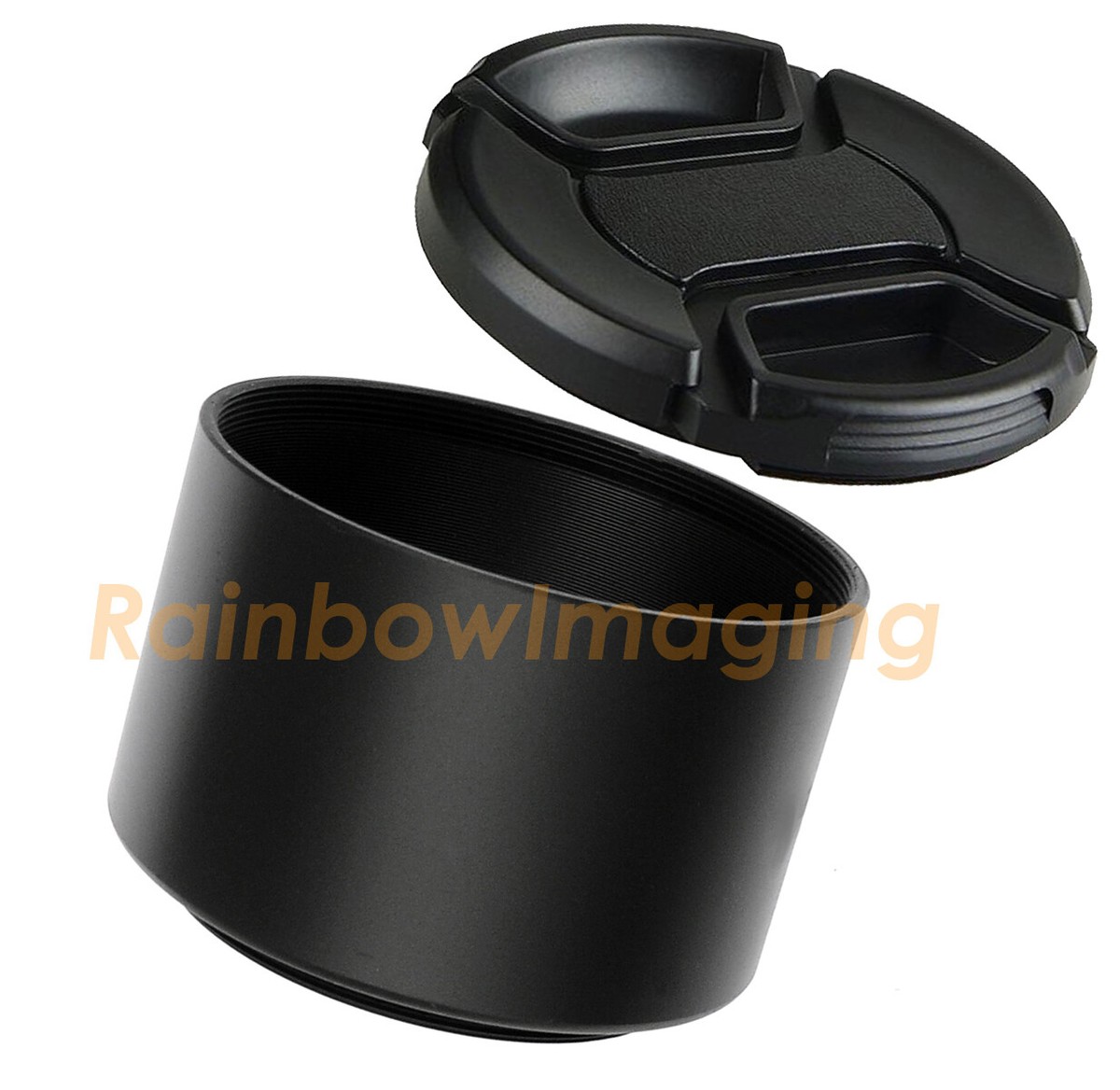 46mm Metal Screw-in Hood for Olympus M.Zuiko ED 60mm f2.8 Macro
