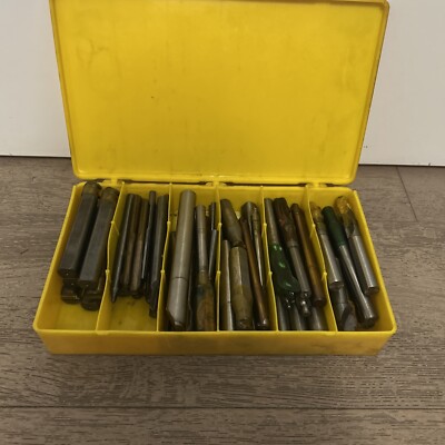 Giant Precision Drill Bit Lot - Aerojet General, Tosco, Specto, Research Tool +