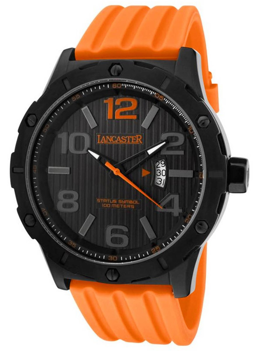 Strap Lancaster Armbanduhr Lancaster Herrenuhr Mit Silikonband