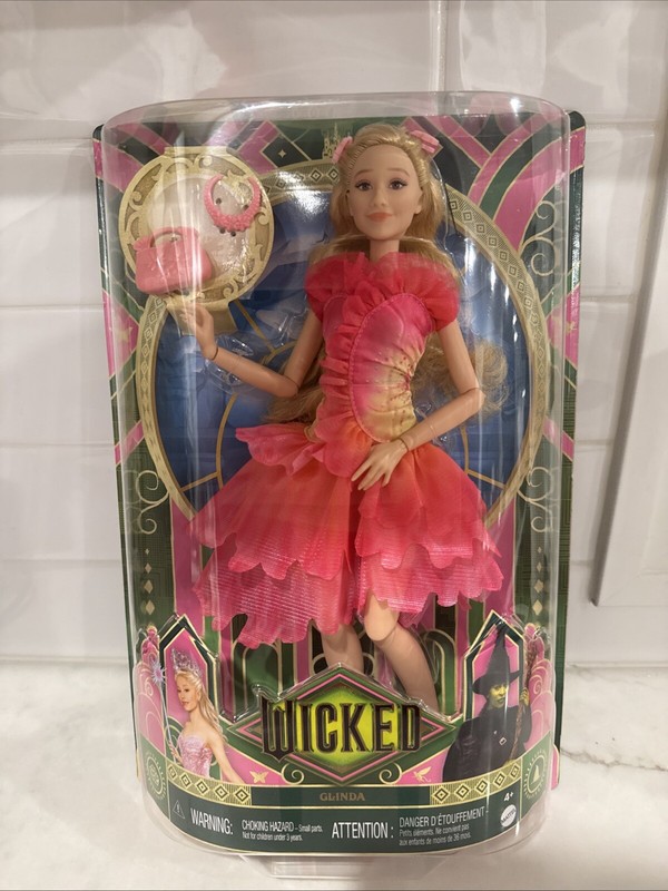 Mattel Wicked Movie Glinda 11” Doll URL Error Misprint 