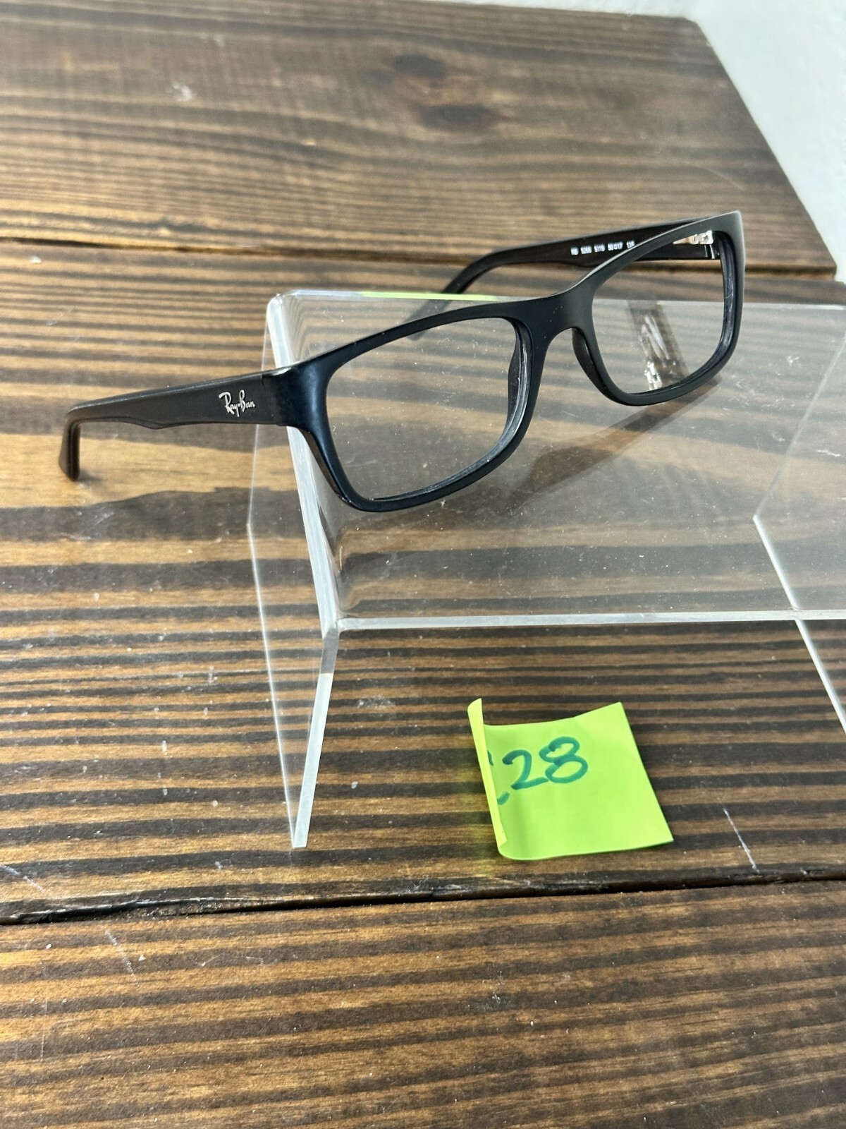 Ray-Ban Optics RB5268-5119 Unisex Matte Black Full Rim Square Eyeglasses Frame