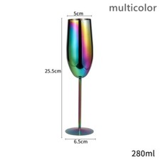 Champagne Cocktail Verre Gobelet Vin Tasse 304 Acier Inoxydable 280ml BAR Pub