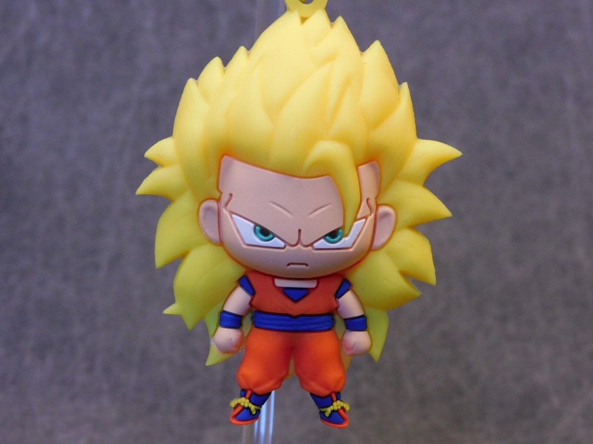 Dragon Ball NEW * SS3 Goku Clip * Blind Bag Series 6 Key Chain