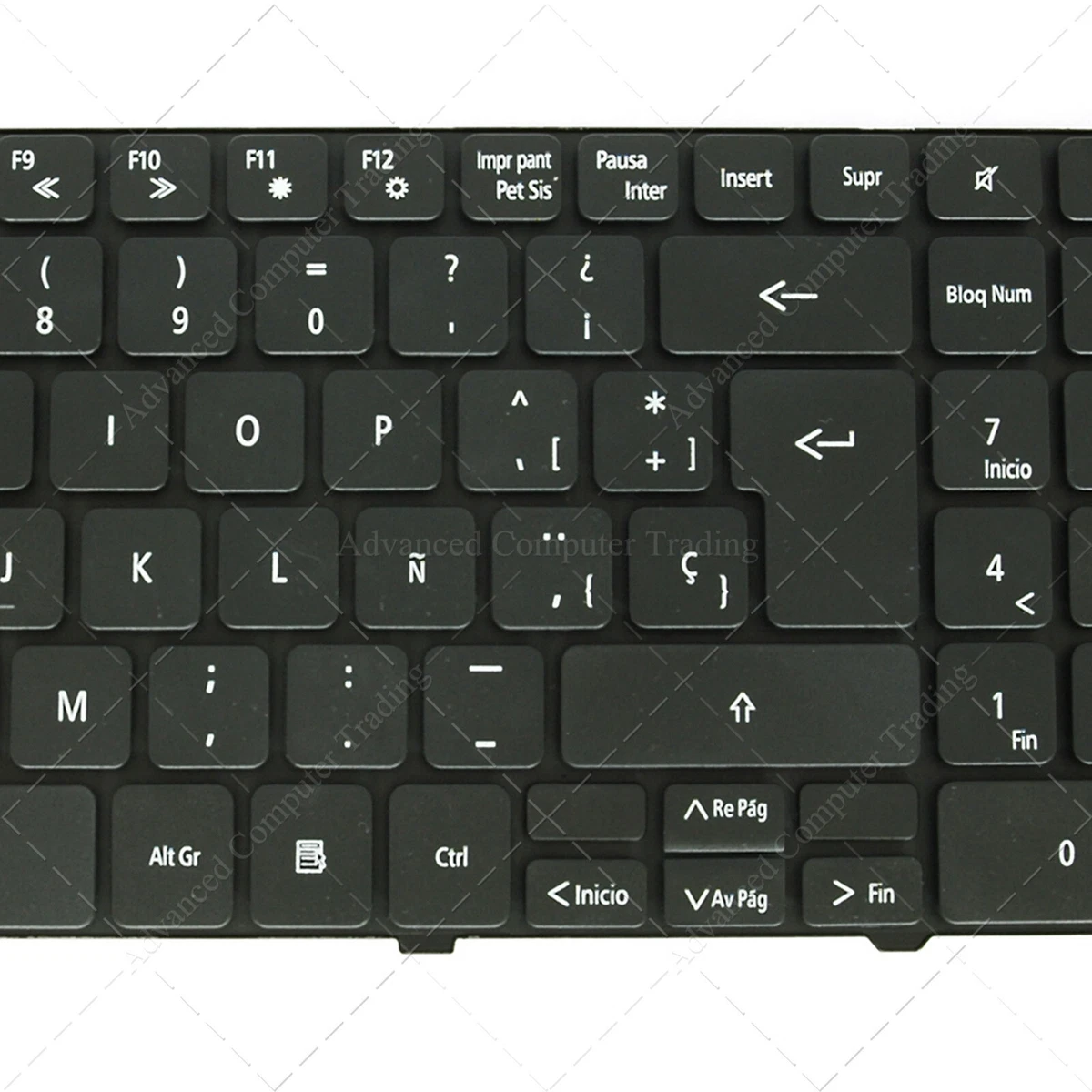 TECLADO ESPAÑOL para portátil PACKARD BELL Easynote TE69KB Notebook NEGRO NUEVO