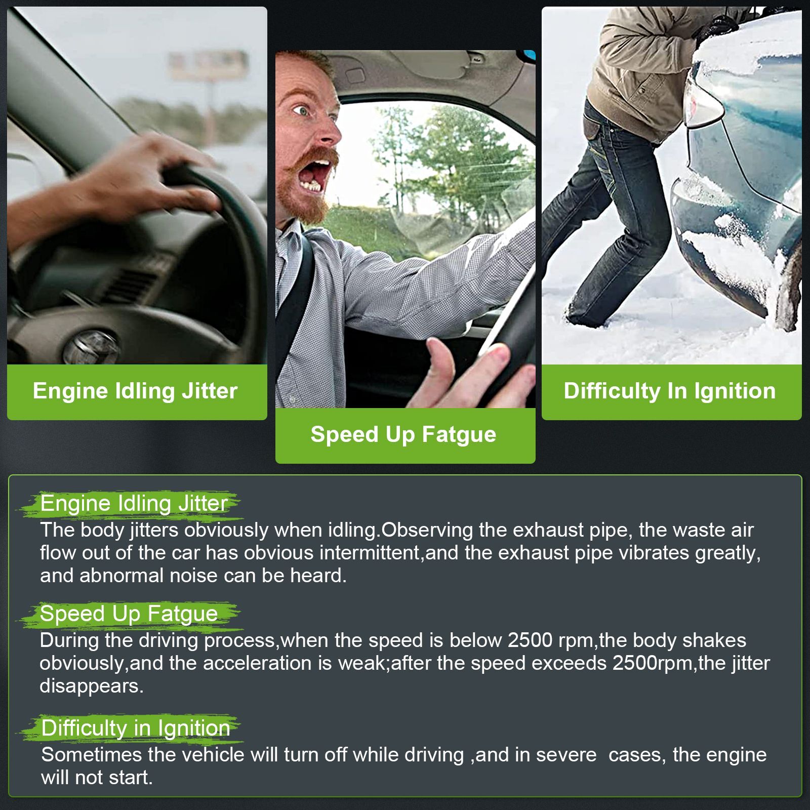 6 For 2010-2015 Chevrolet Camaro 3.6L V6 Ignition Coil & Spark Plug